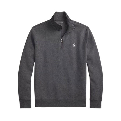 Quarter-Zip Mockneck Sweater