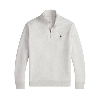 Quarter-Zip Mockneck Sweater