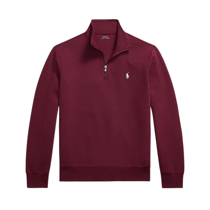 Quarter-Zip Mockneck Sweater