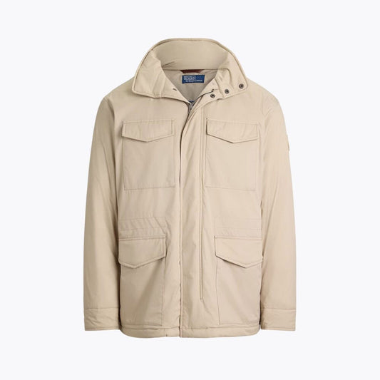 Water-Resistant Hooded Field Jacket