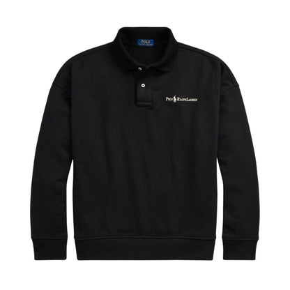 Collared Fleece Sweatshirt