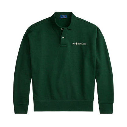 Collared Fleece Sweatshirt