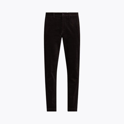 Straight Leg Stretch Cotton Corduroy Pants