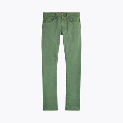 Slim Fit Wrinkle-Resistant Cotton Twill Pants