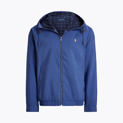 Lightweight Water-Repellent Hooded Jacket