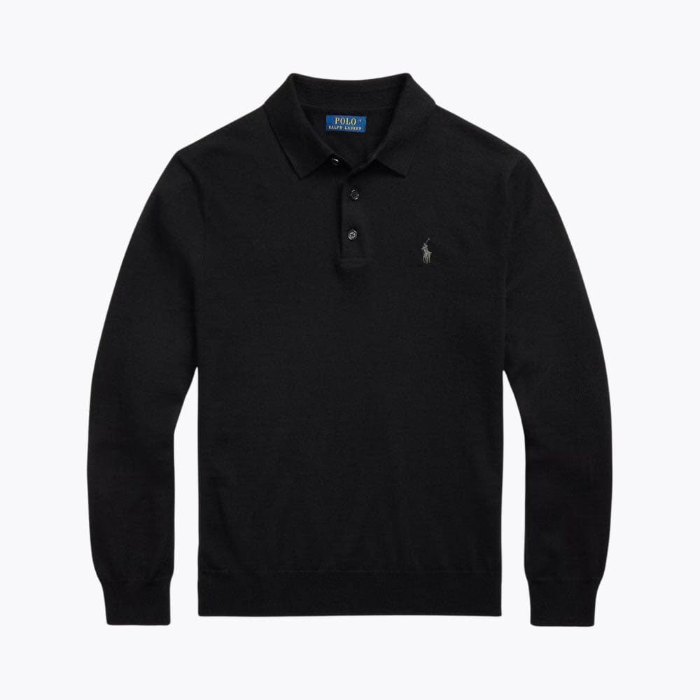 Fit Wool Collared Sweater