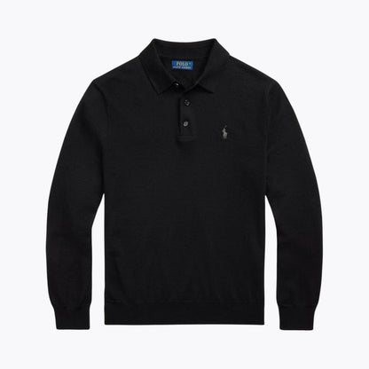 Fit Wool Collared Sweater