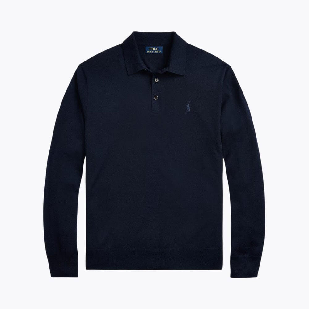 Fit Wool Collared Sweater