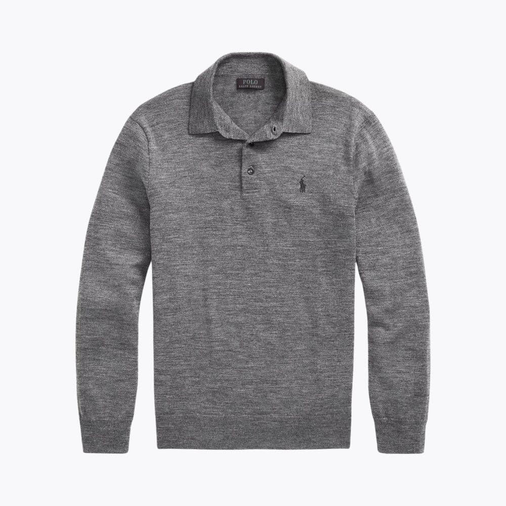 Fit Wool Collared Sweater